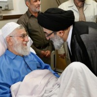 عيادة العلماء والشخصيات للإمام الخامنئي حفظه الله في المستشفى